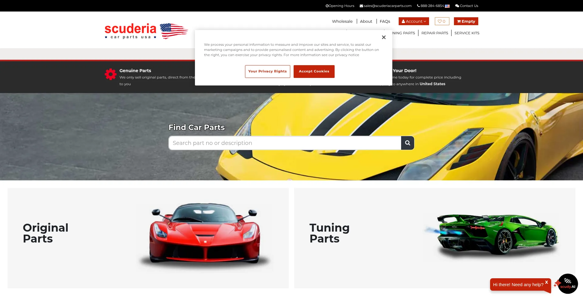 Is Scuderiacarparts.com Safe?