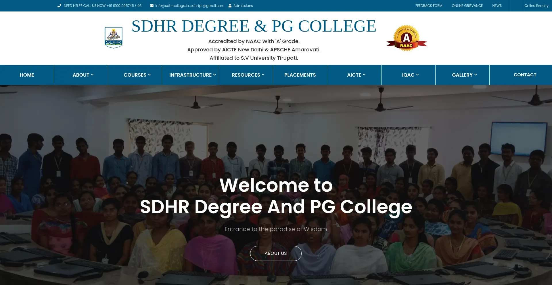 Sdhrcollege.in