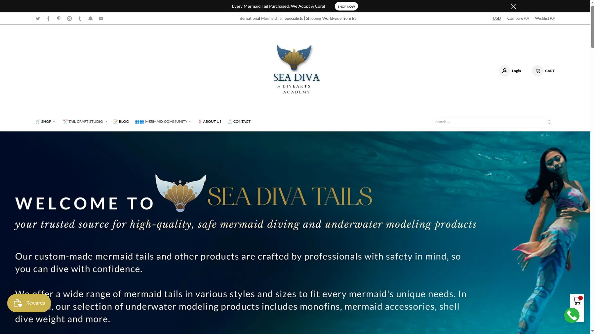 Seadivatails.com