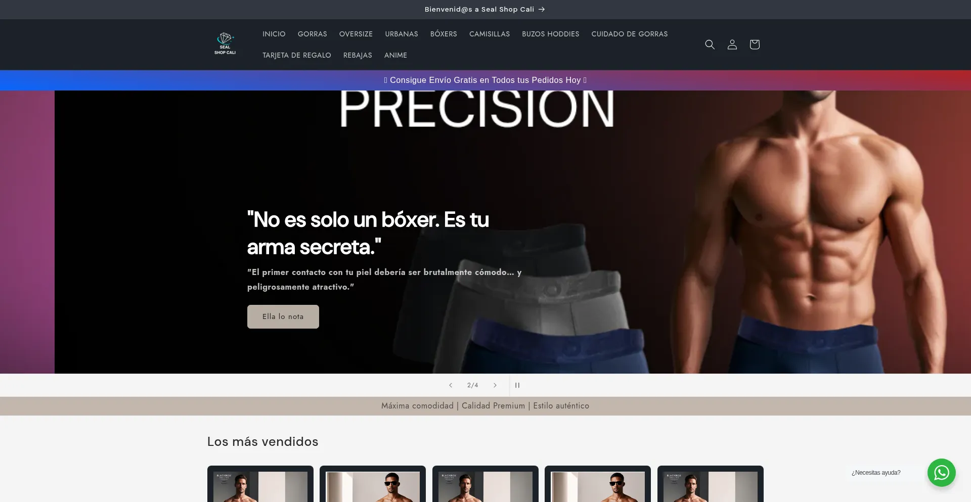 Sealshopcali.com Screenshot