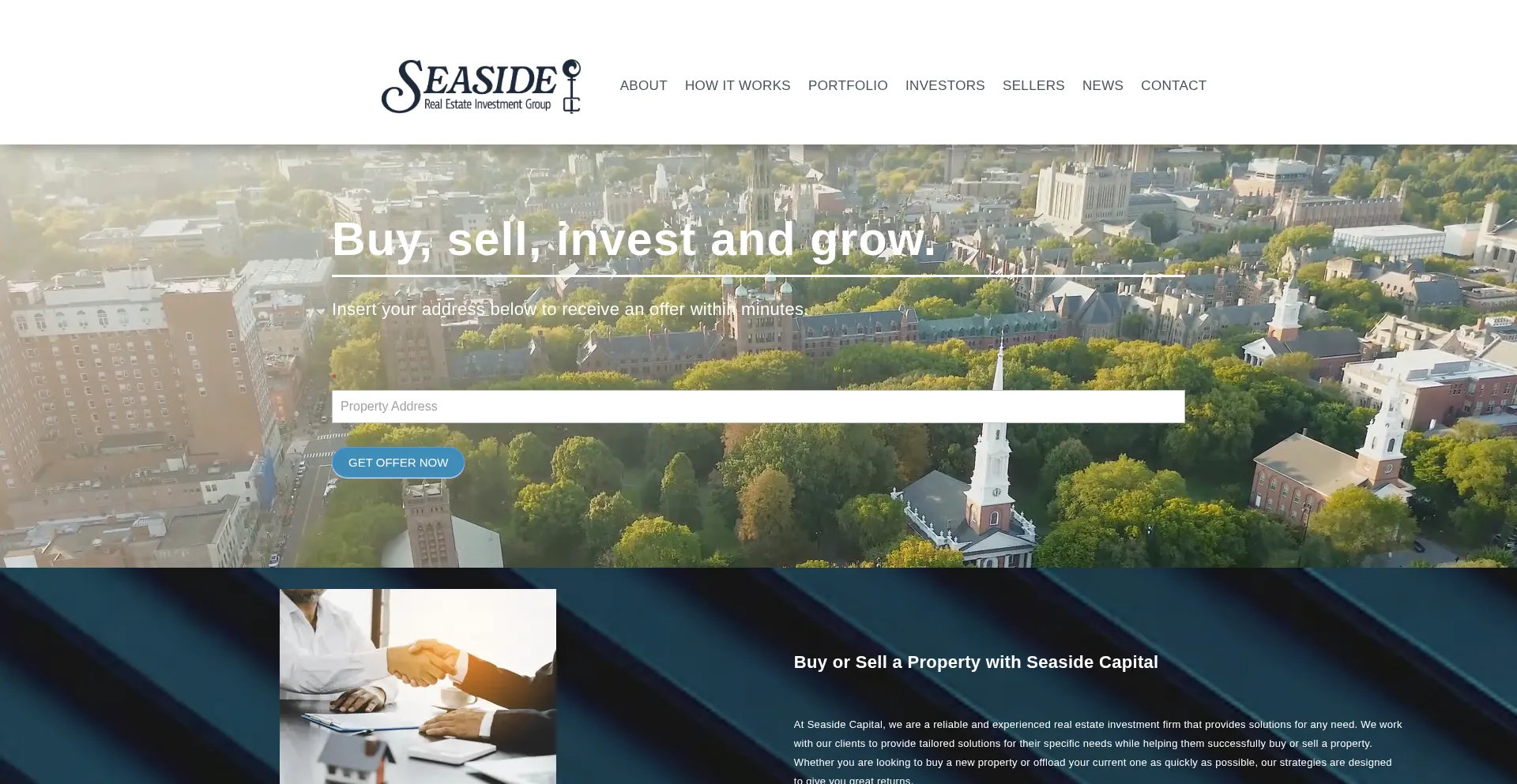 Seasidecapitalfunds.com Screenshot