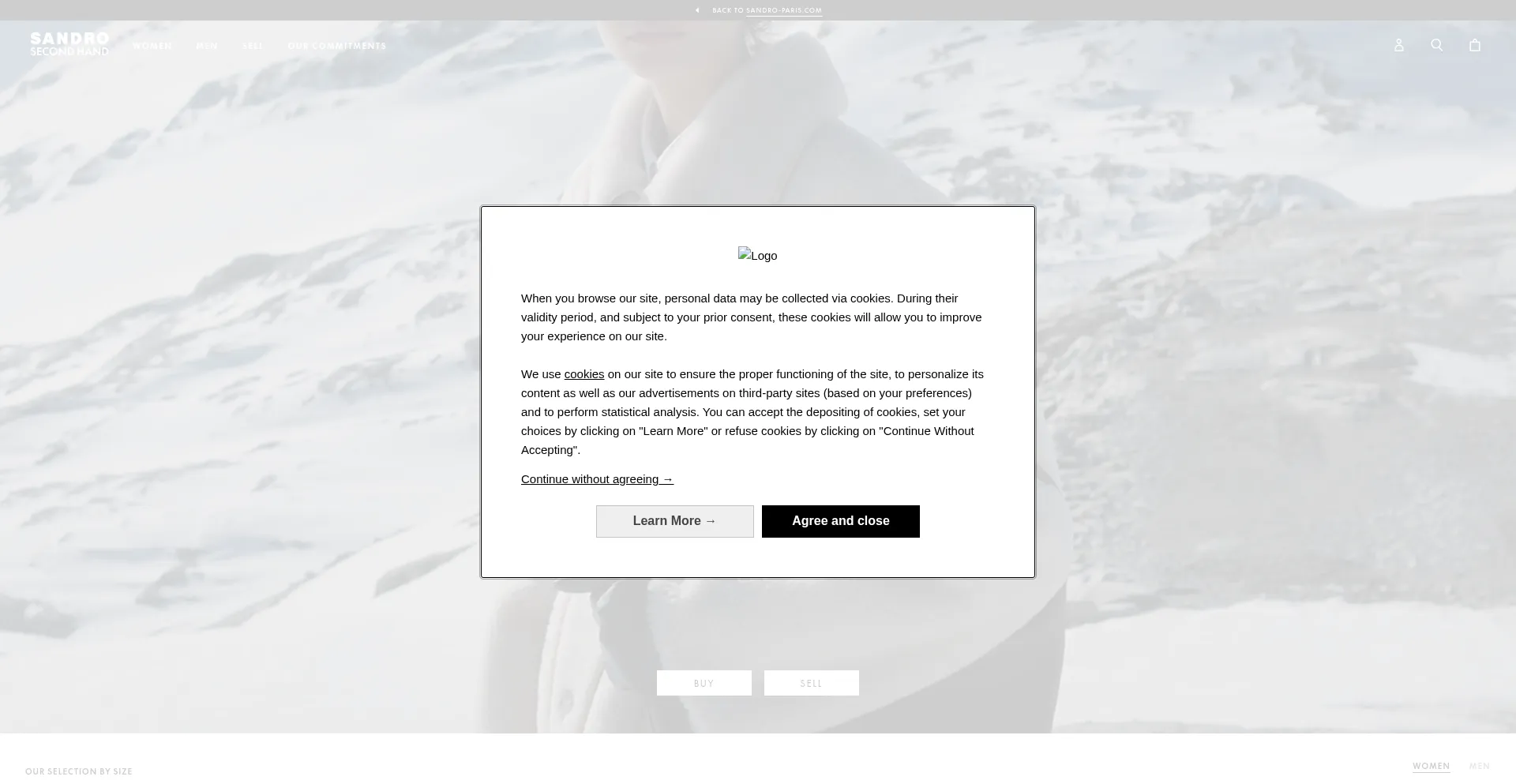 Secondemain.sandro-paris.com