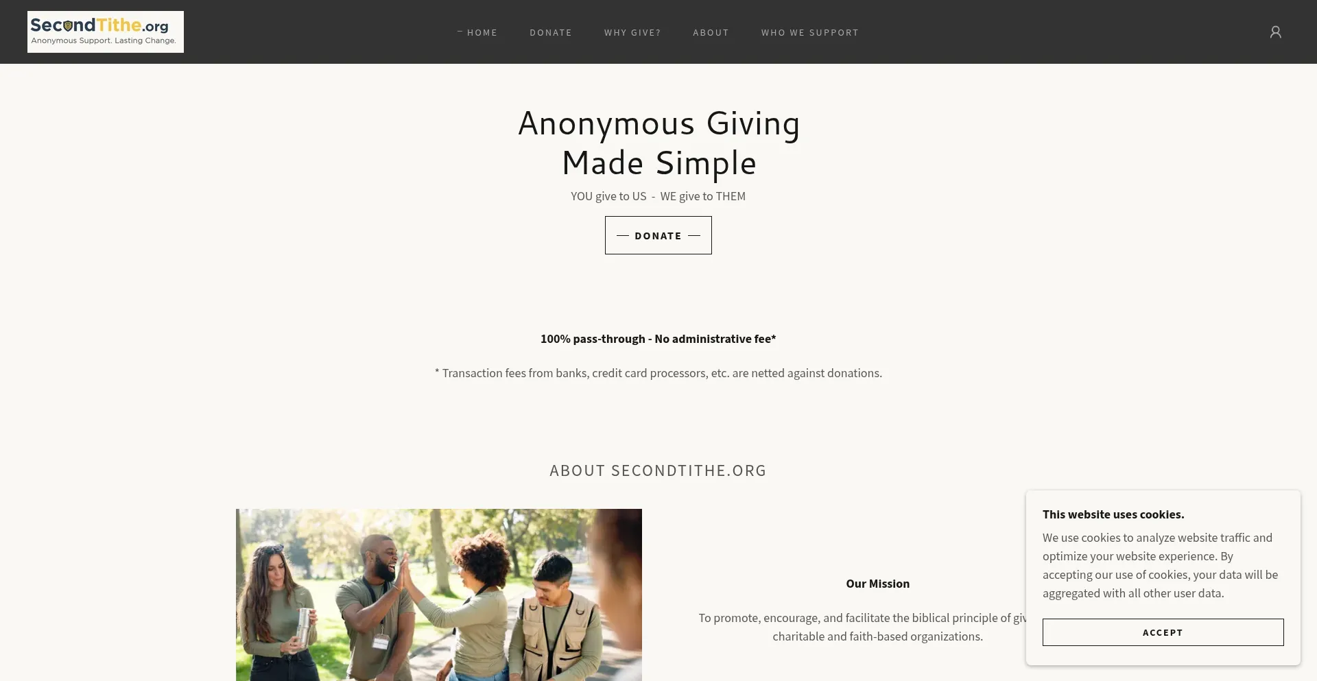 Is Secondtithe.org Safe?