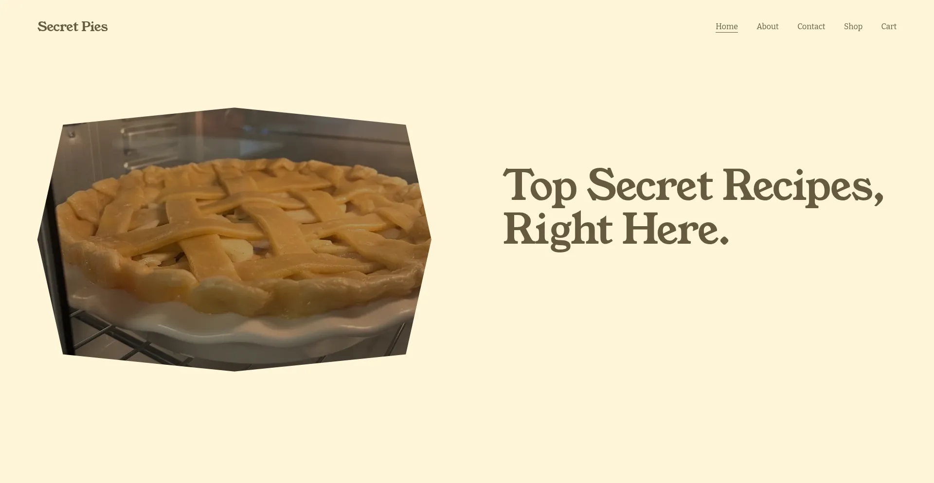 Secretpies.com Screenshot