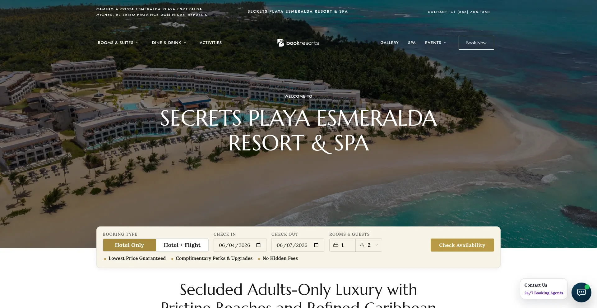 Secretsplayaesmeraldaresort.com