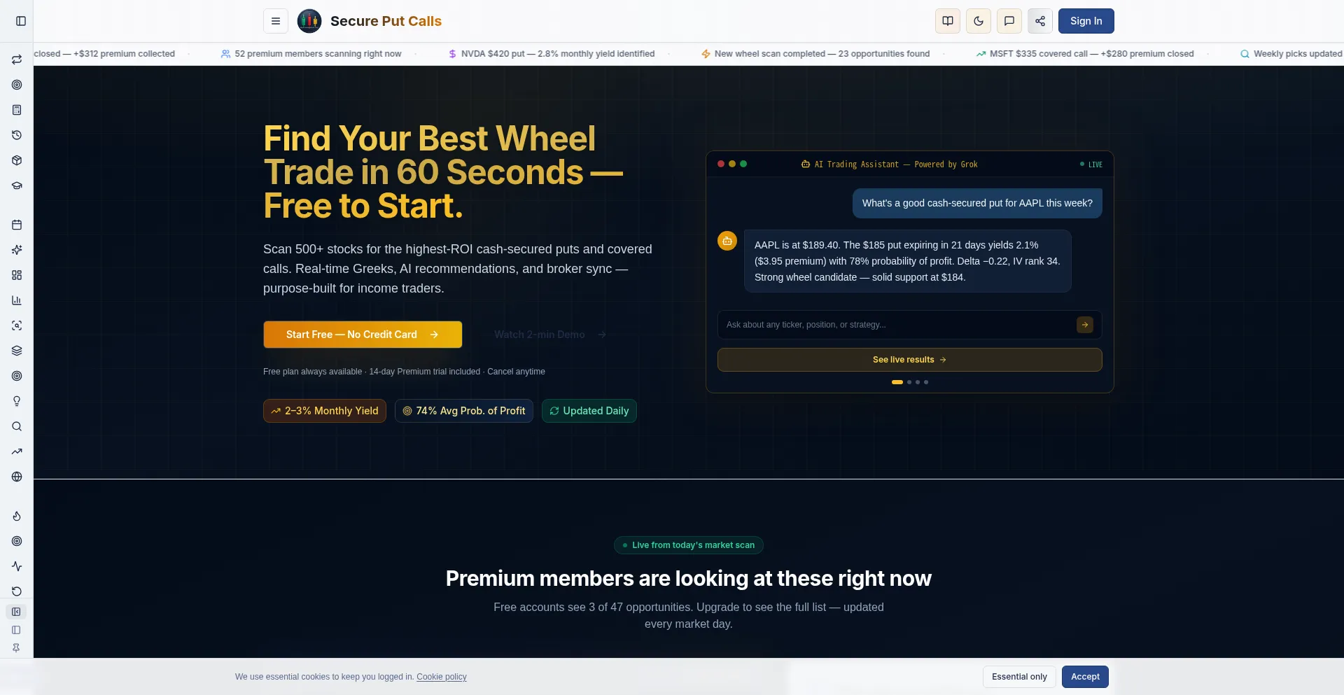 Secureputcalls.com