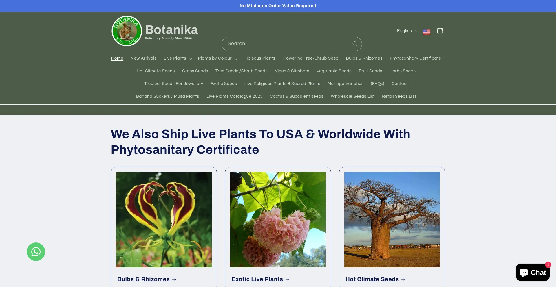 Seedsforgarden.com Screenshot