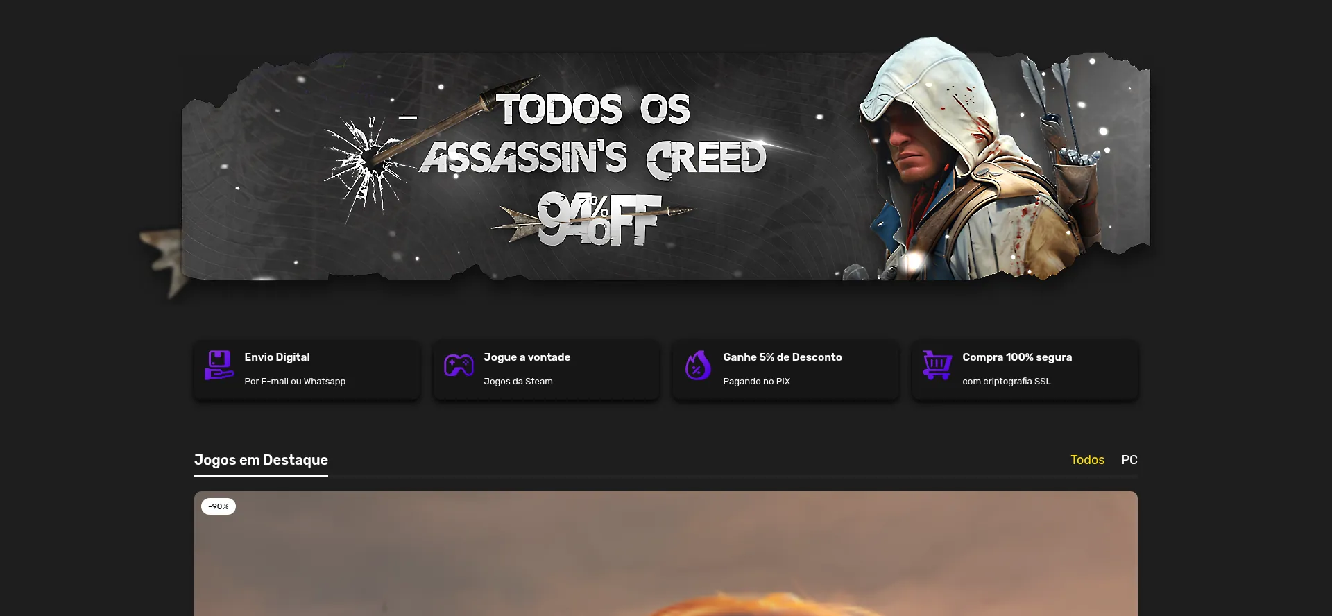 Website screenshot of Seekkey.store