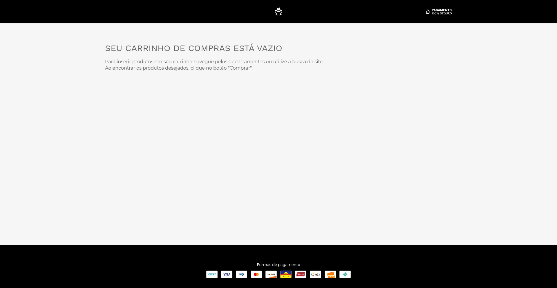 Website screenshot of Seguro.sobinvestigacao.com