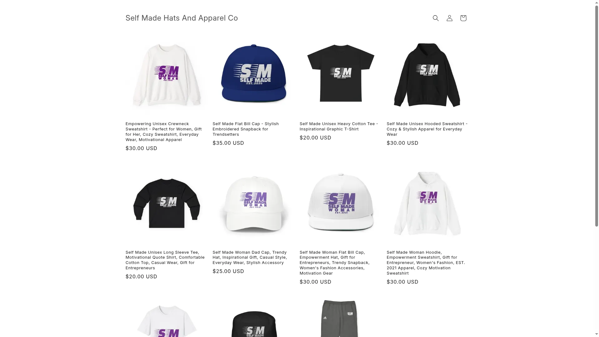 Selfmadehatsandapparelco.org