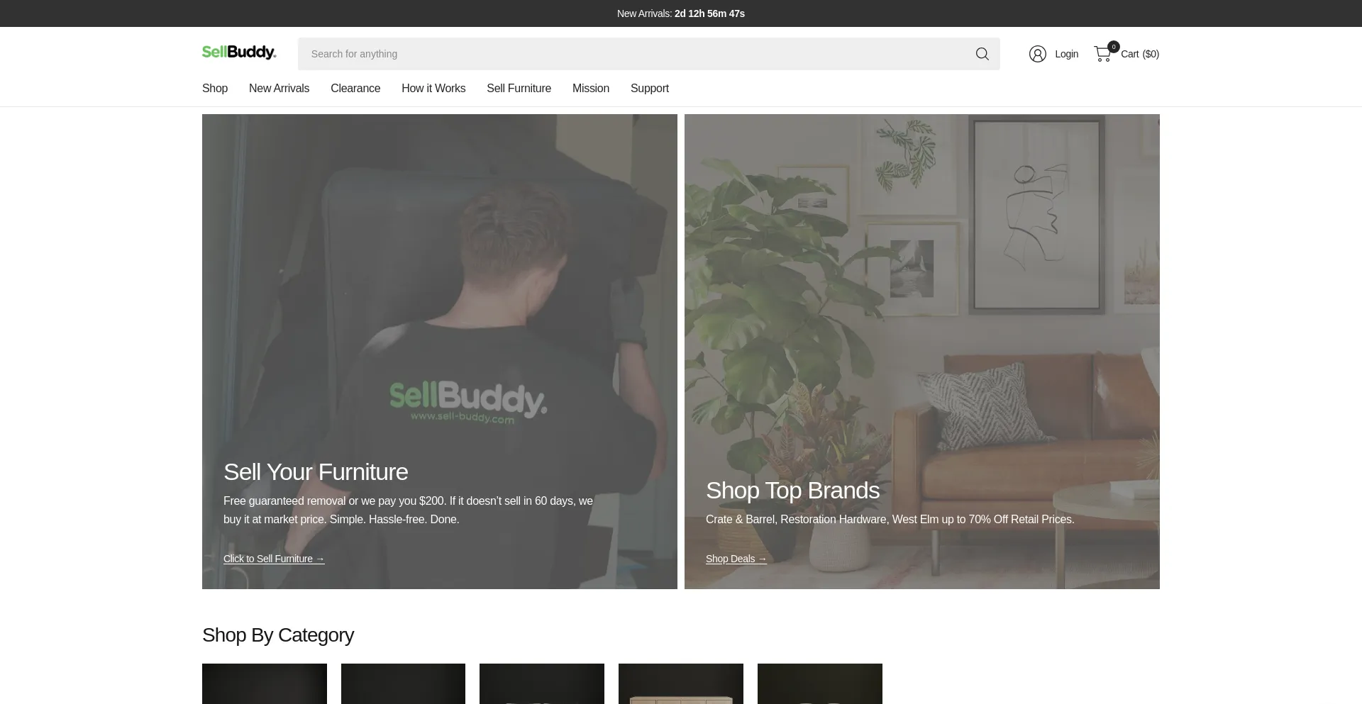 Website screenshot of Sell-buddy.com