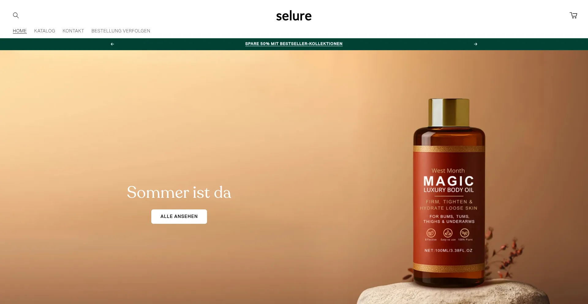 Selure.de Screenshot