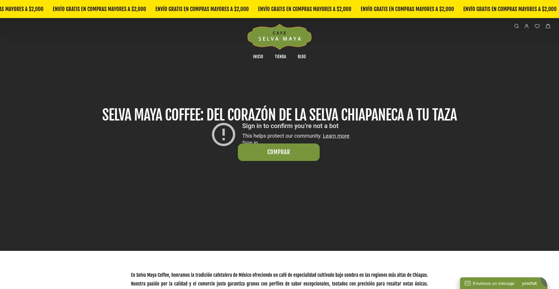 Selvamayacoffee.com