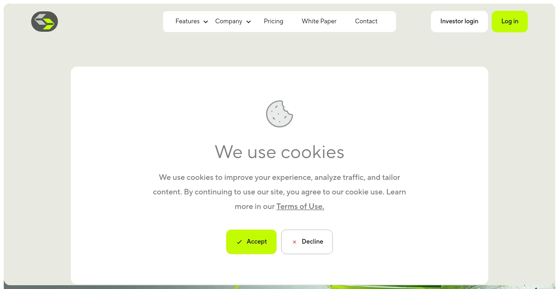 Website screenshot of Sequen-f23104.webflow.io