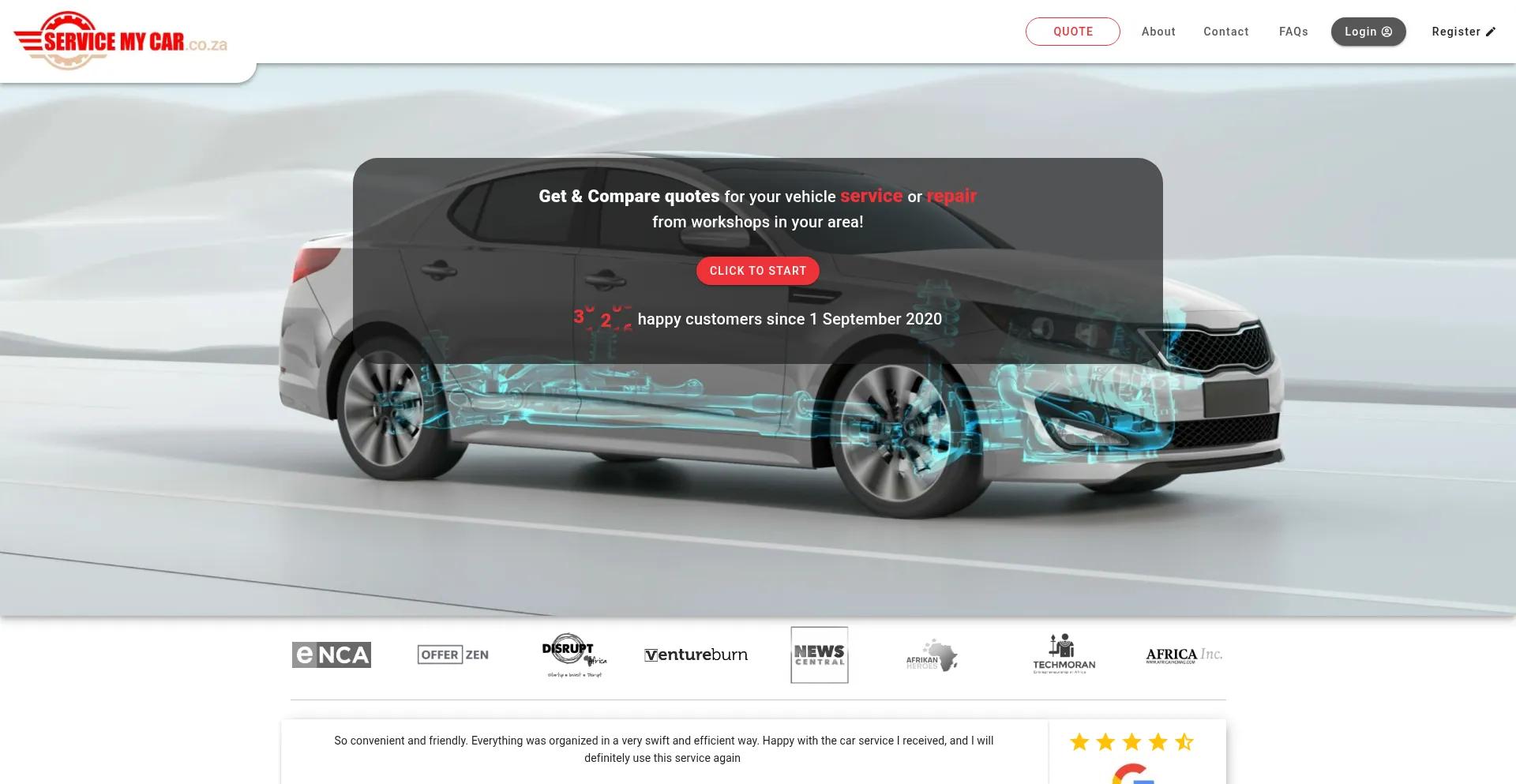 Is Servicemycar.co.za Safe?