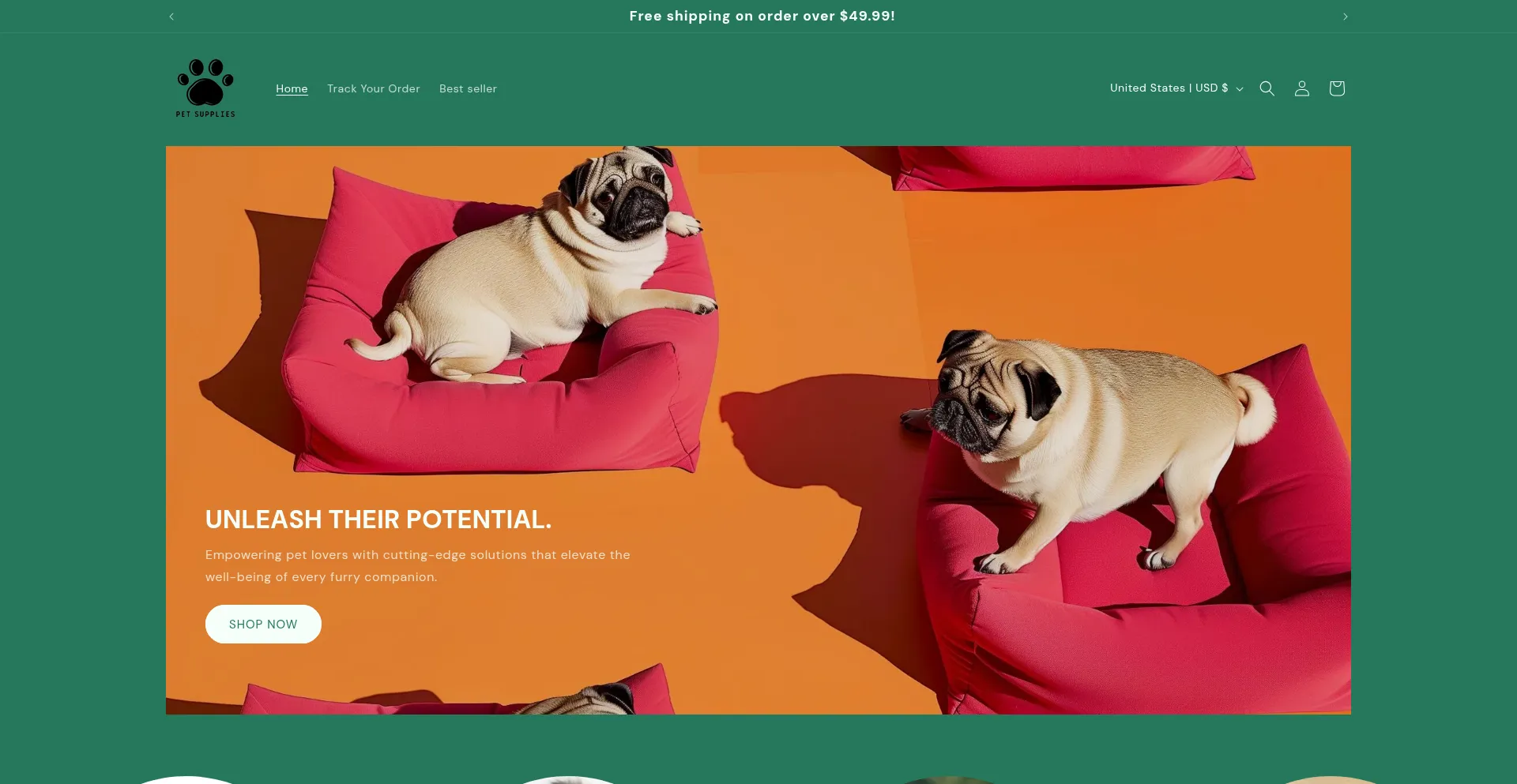 Website screenshot of Serviceuk.shop