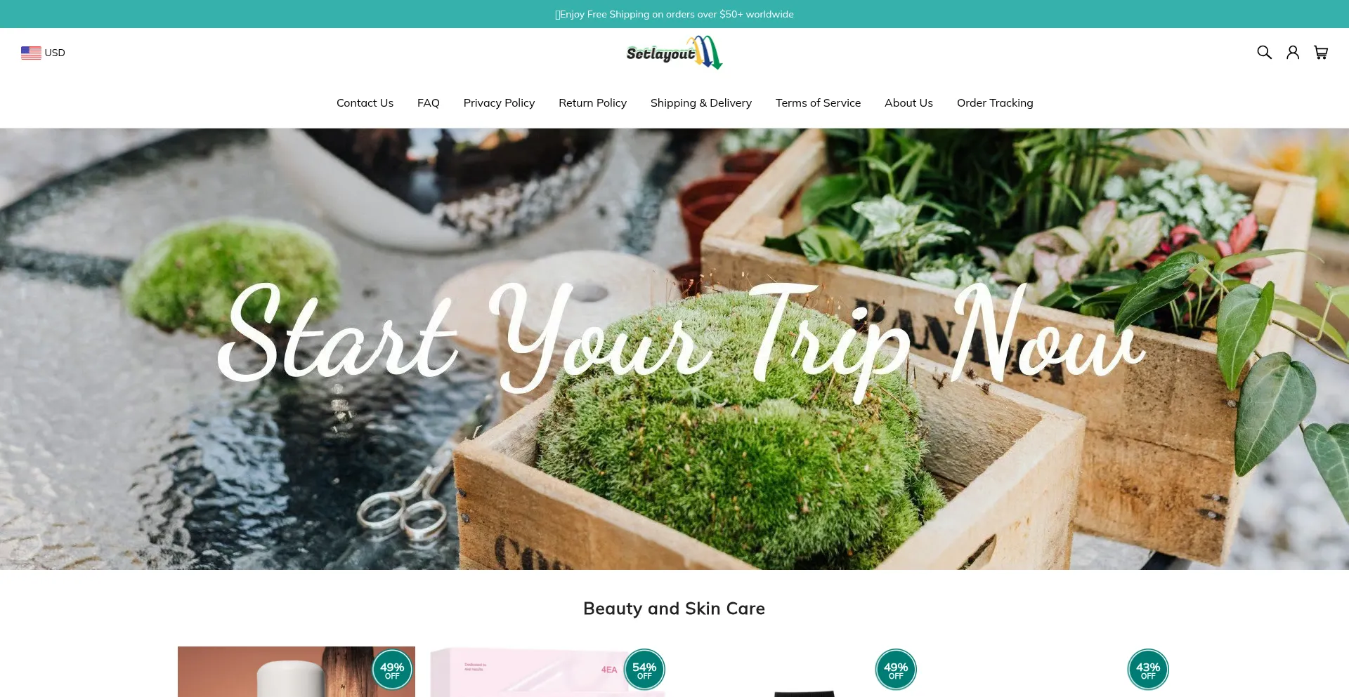 Setlayout.com Screenshot