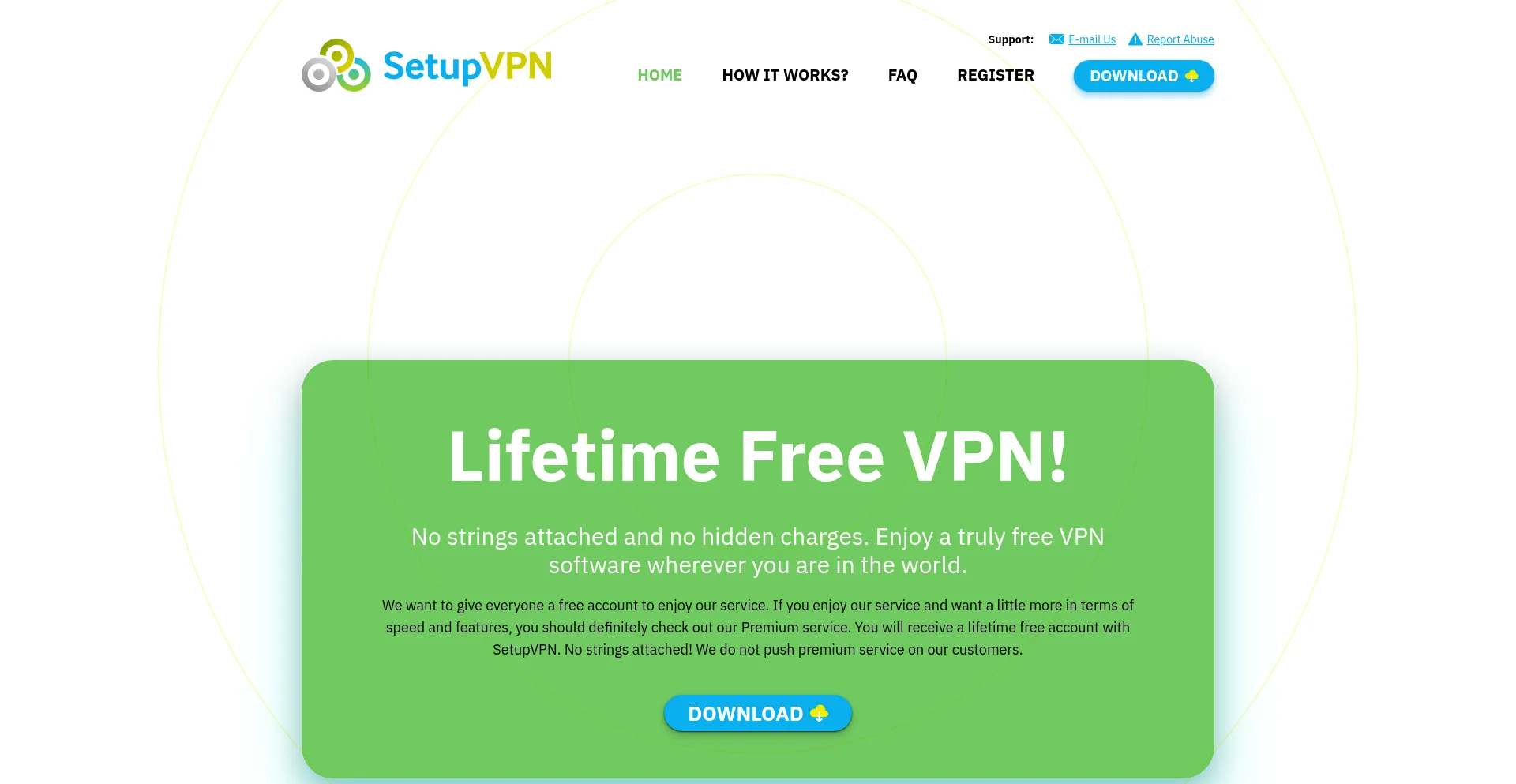 Setupvpn.com Screenshot