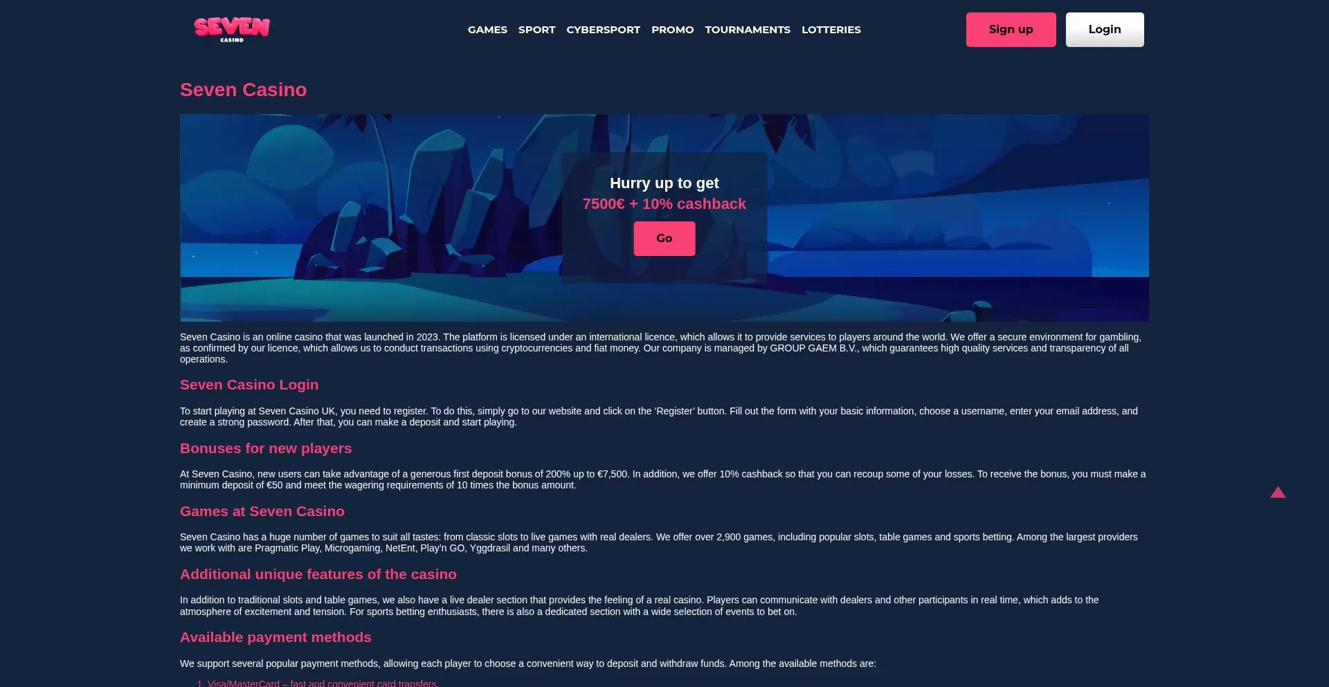 Seven-casino.co.uk