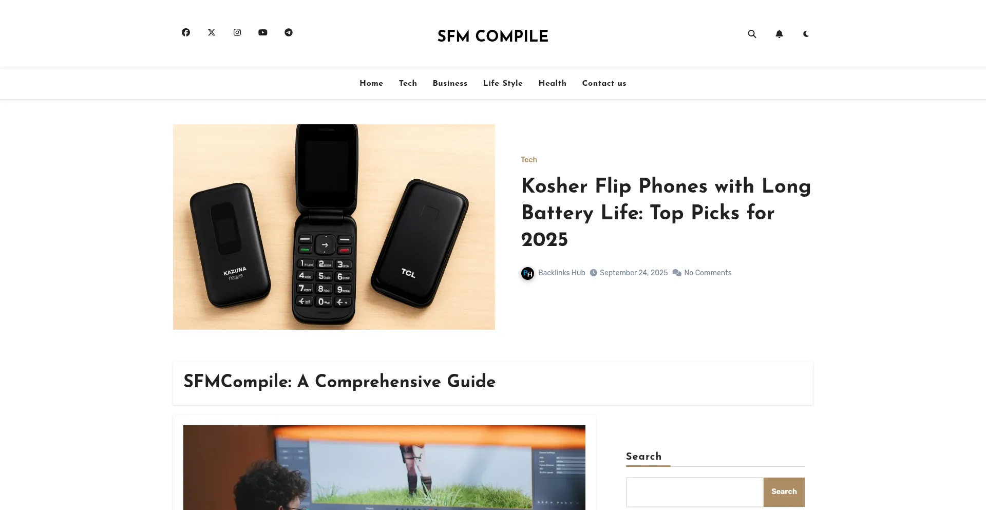 Sfm-compile.com Screenshot
