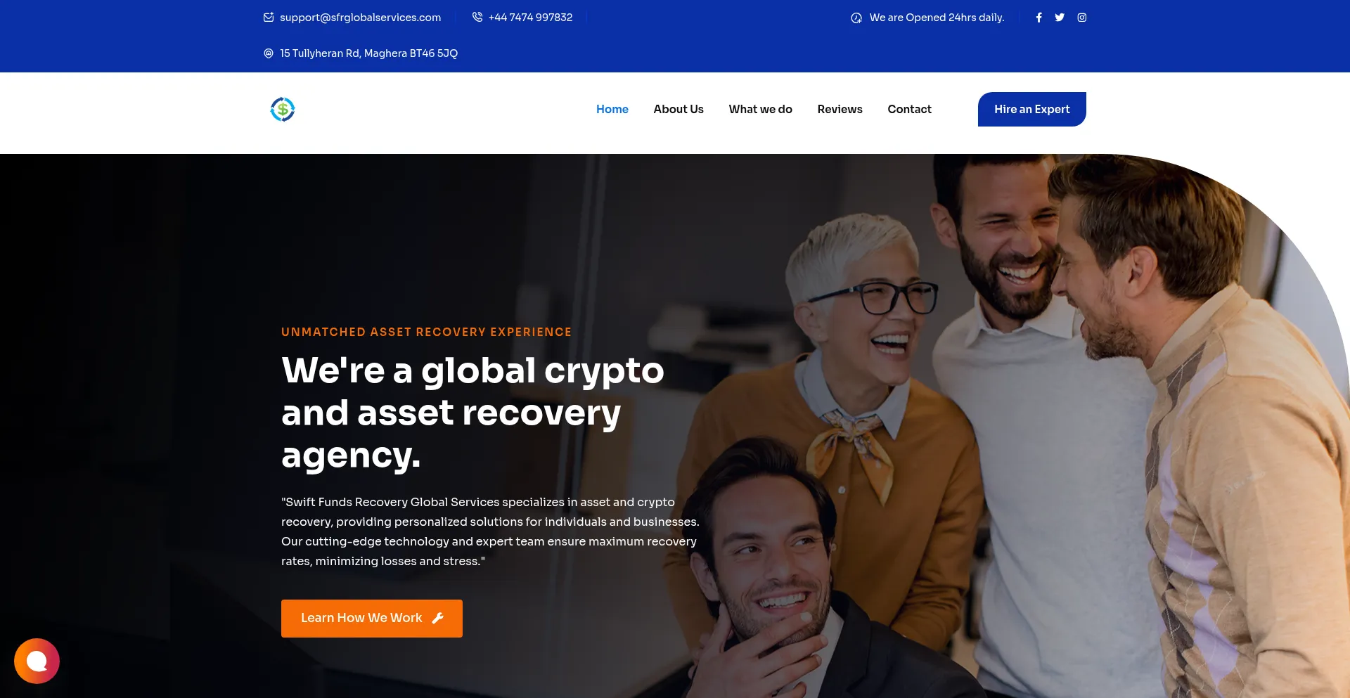 Is Sfrglobalservices.com Safe?