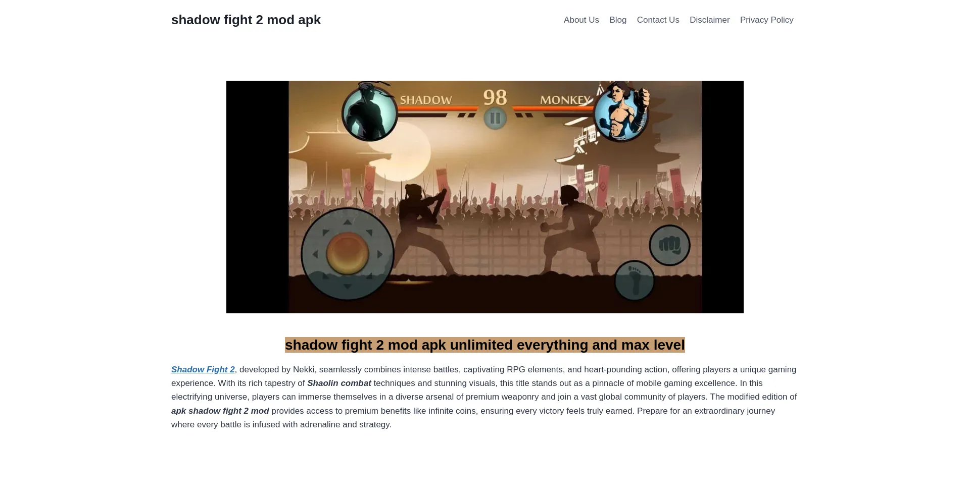 Shadowfightmodapk.com Screenshot