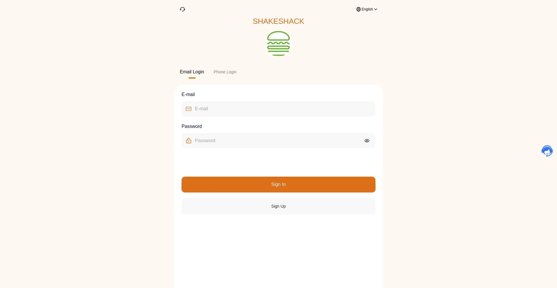 Website screenshot of Shakeshackvip.cc