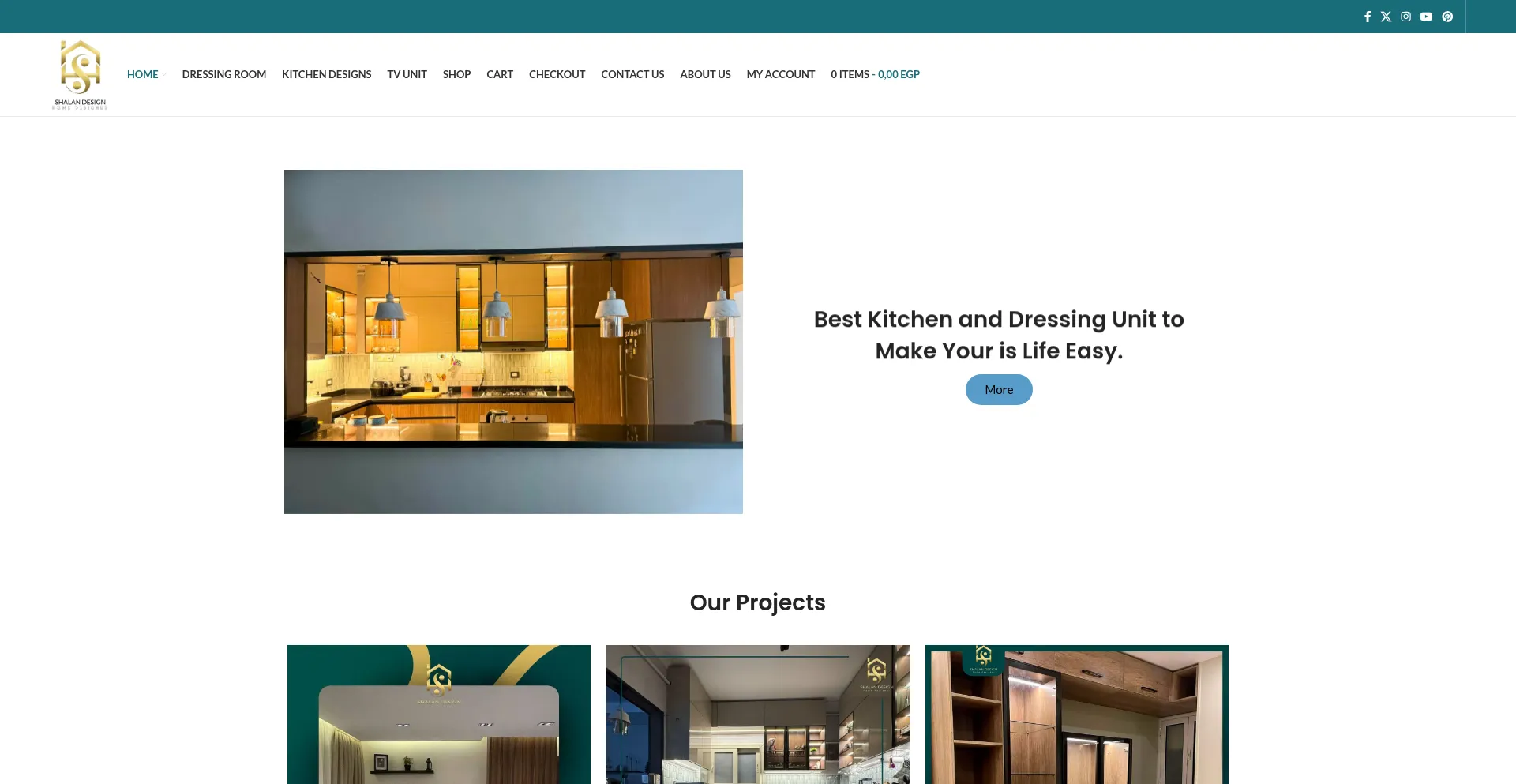 Shalandesign.com Screenshot