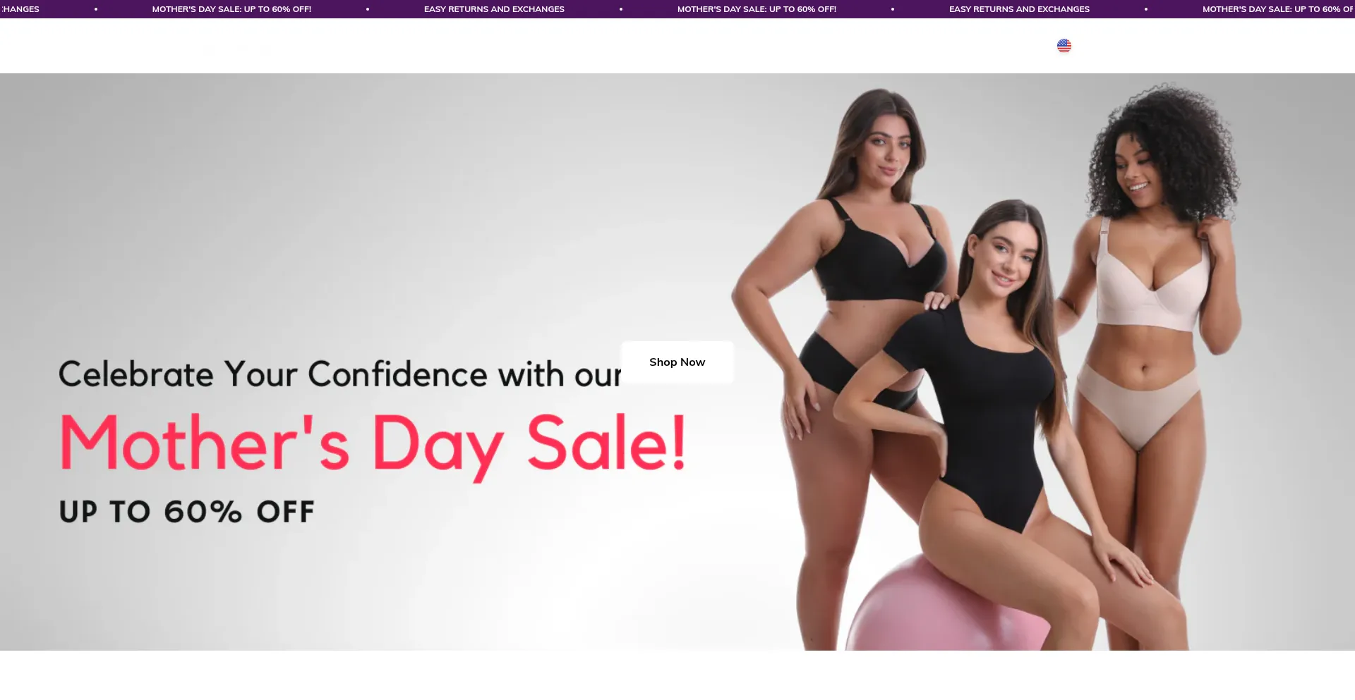 Website screenshot of Shapedly.com