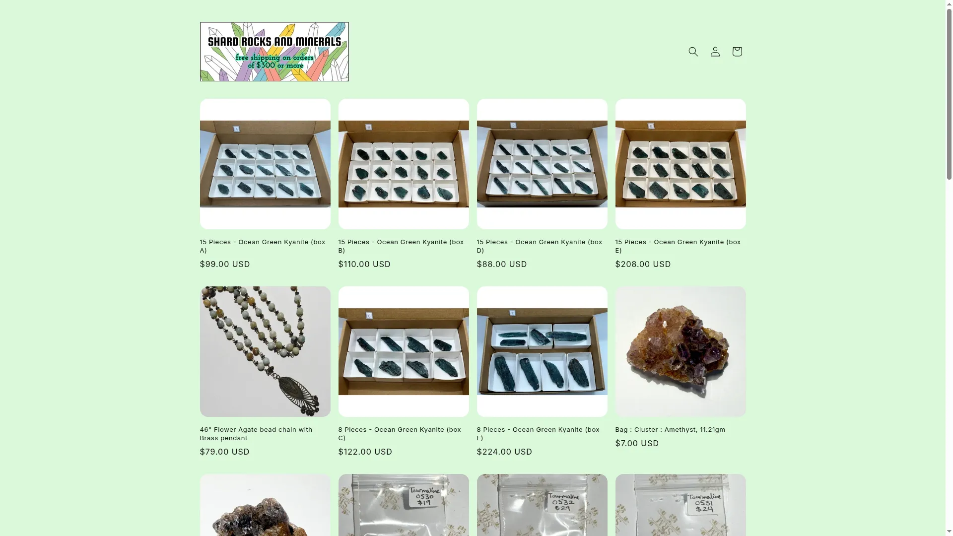 Shardrocksandminerals.com