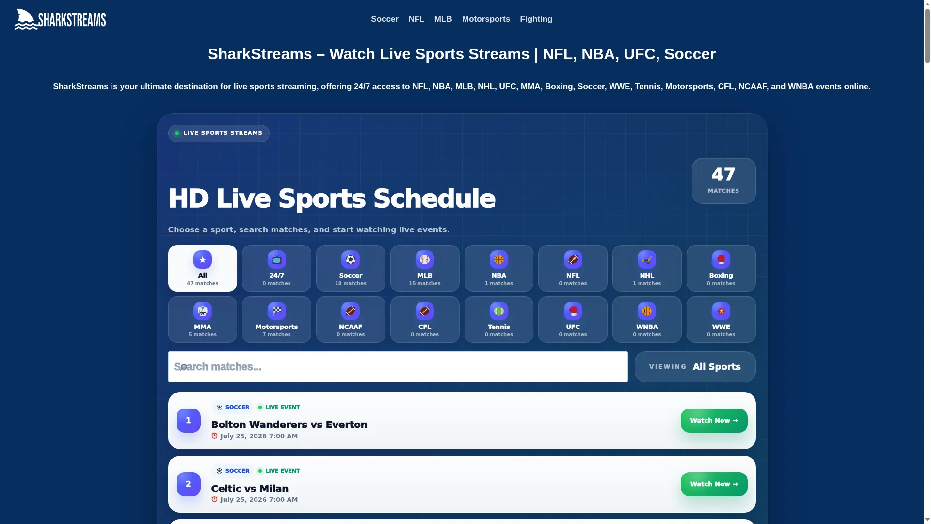 Sharkstreams.cc