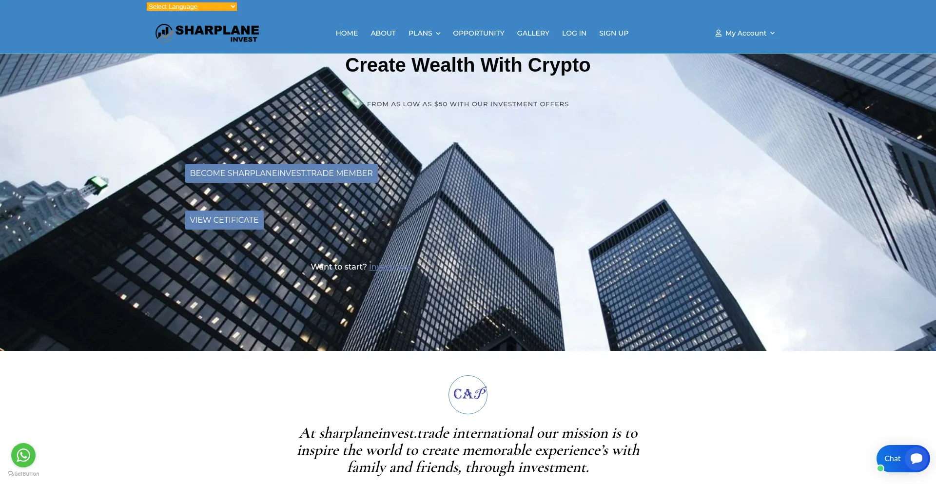 Is Sharplaneinvest.trade Safe?