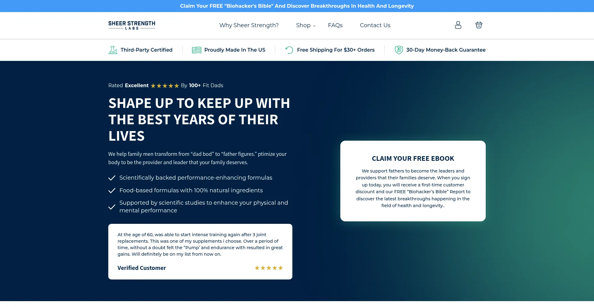 Is Sheerstrengthlabs.com Safe?