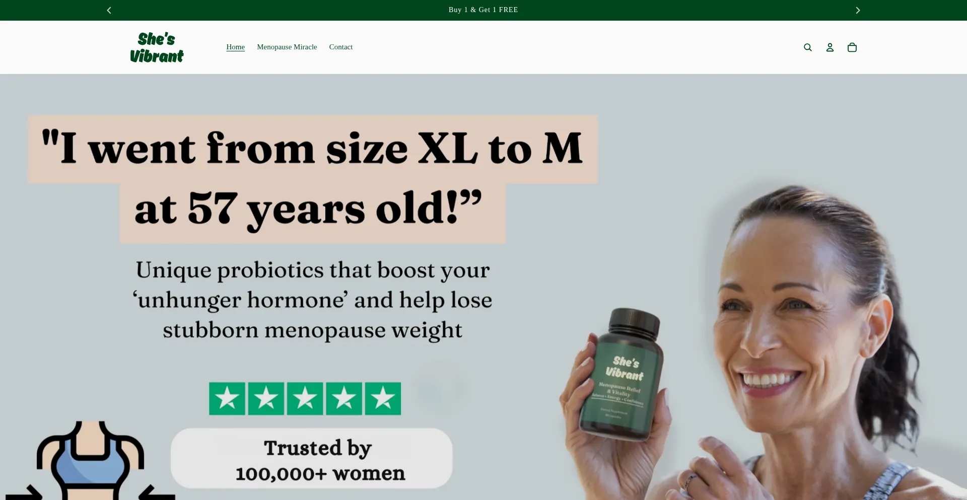 Shesvibrant.com Screenshot