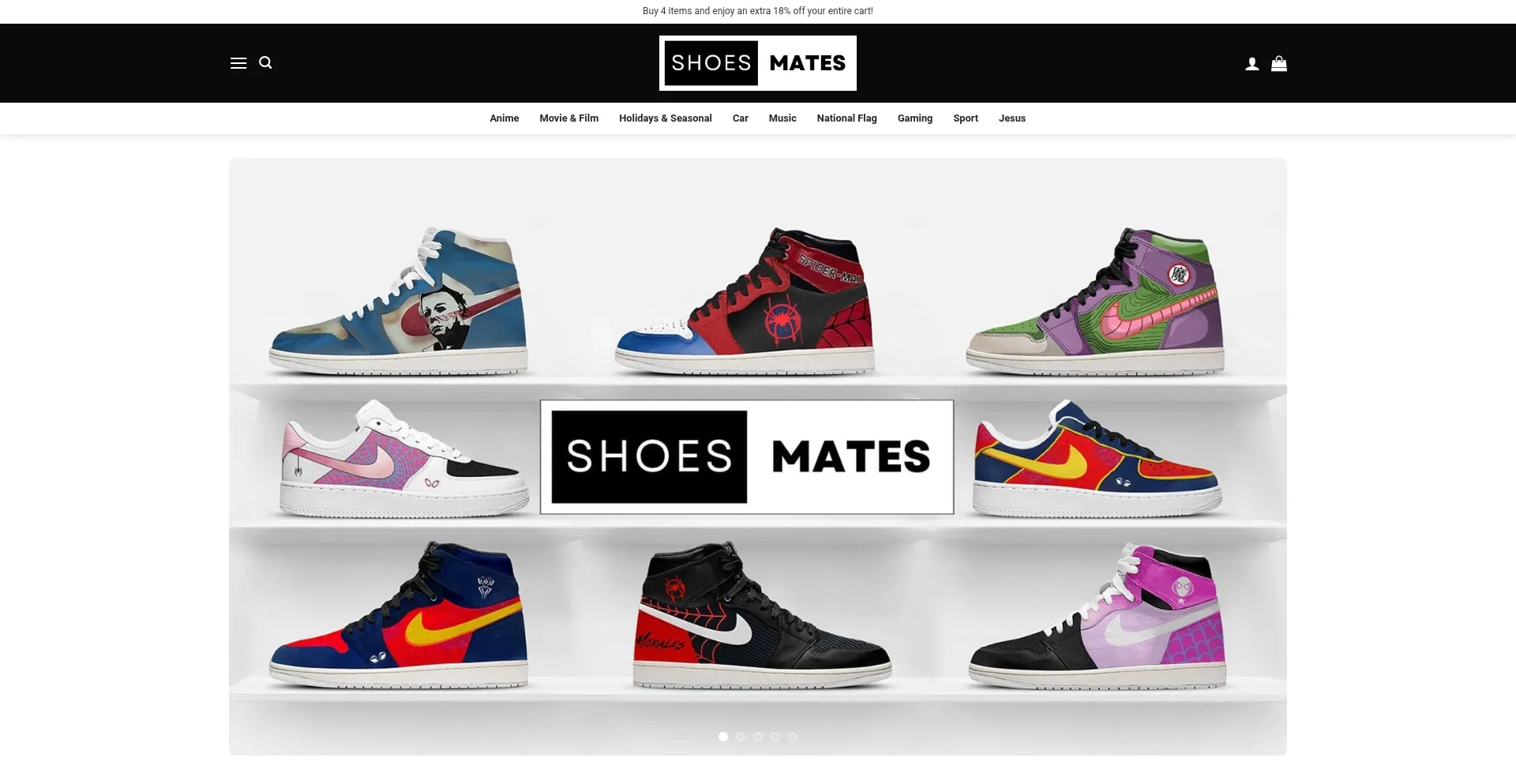 Shoesmates.com Screenshot