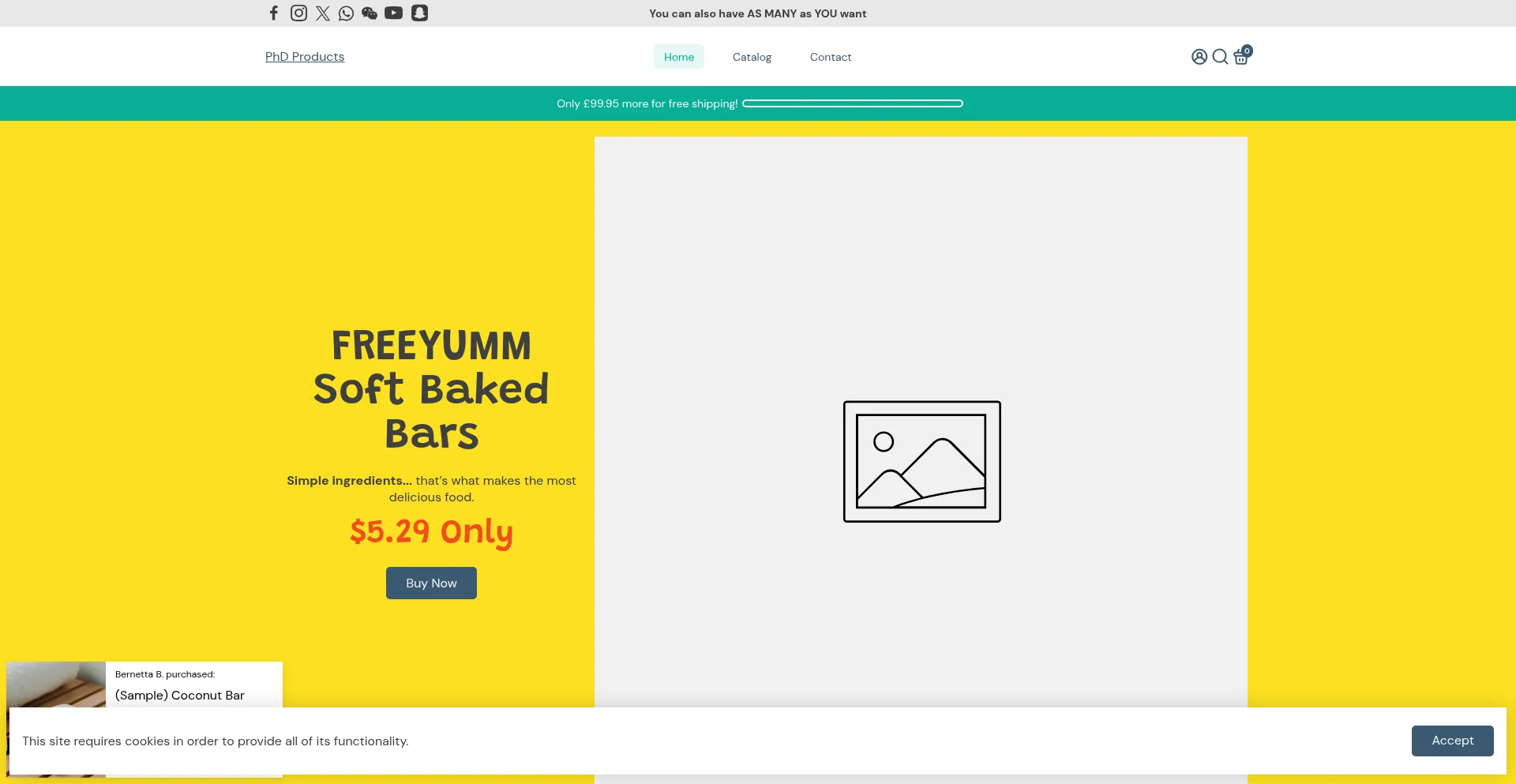 Website screenshot of Shop.phdpeptides.com