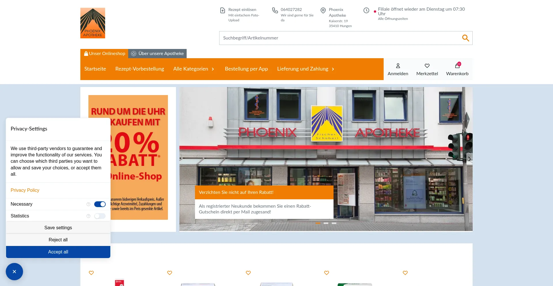 Shop.phoenixhungen.de