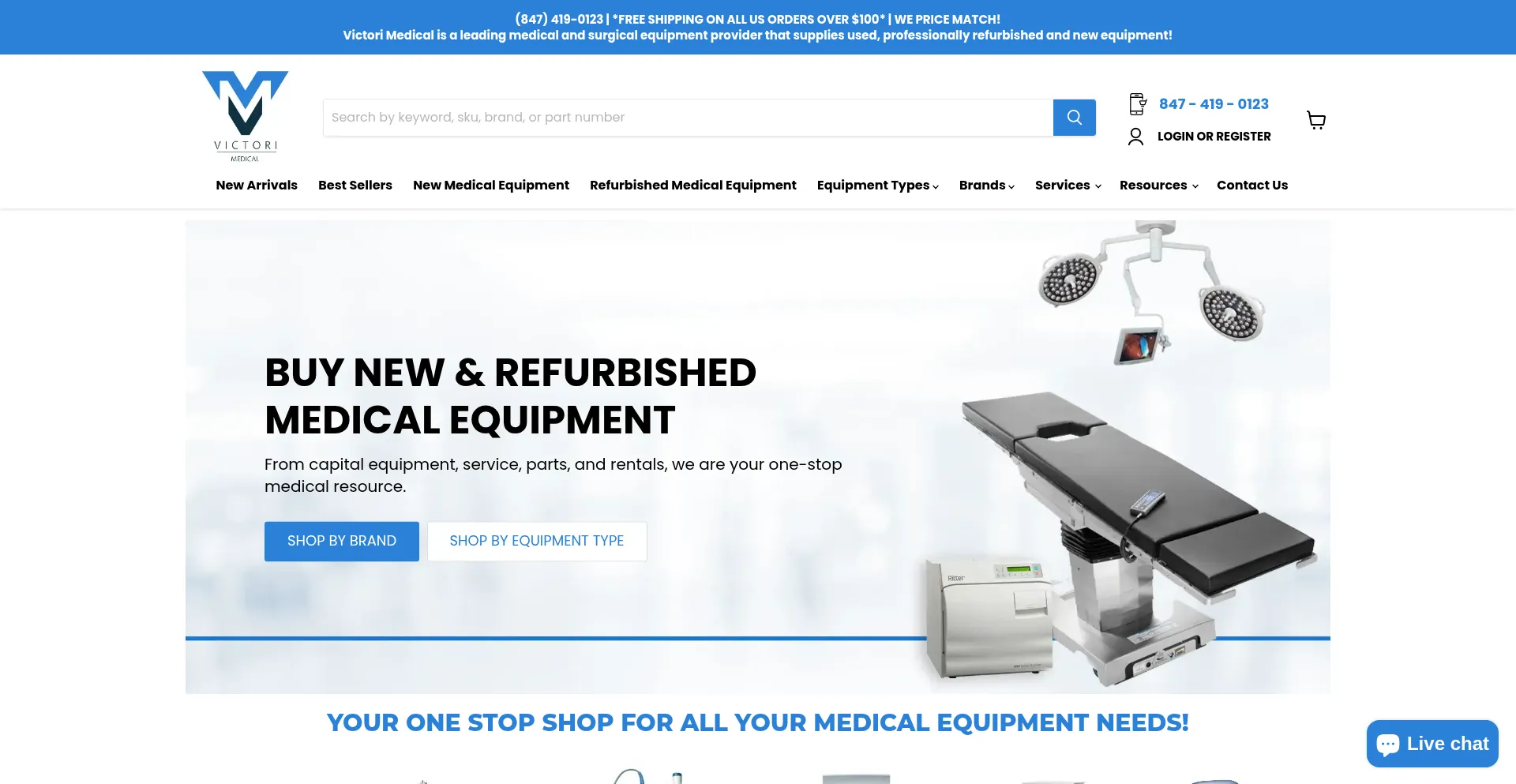 Shop.victorimedical.com