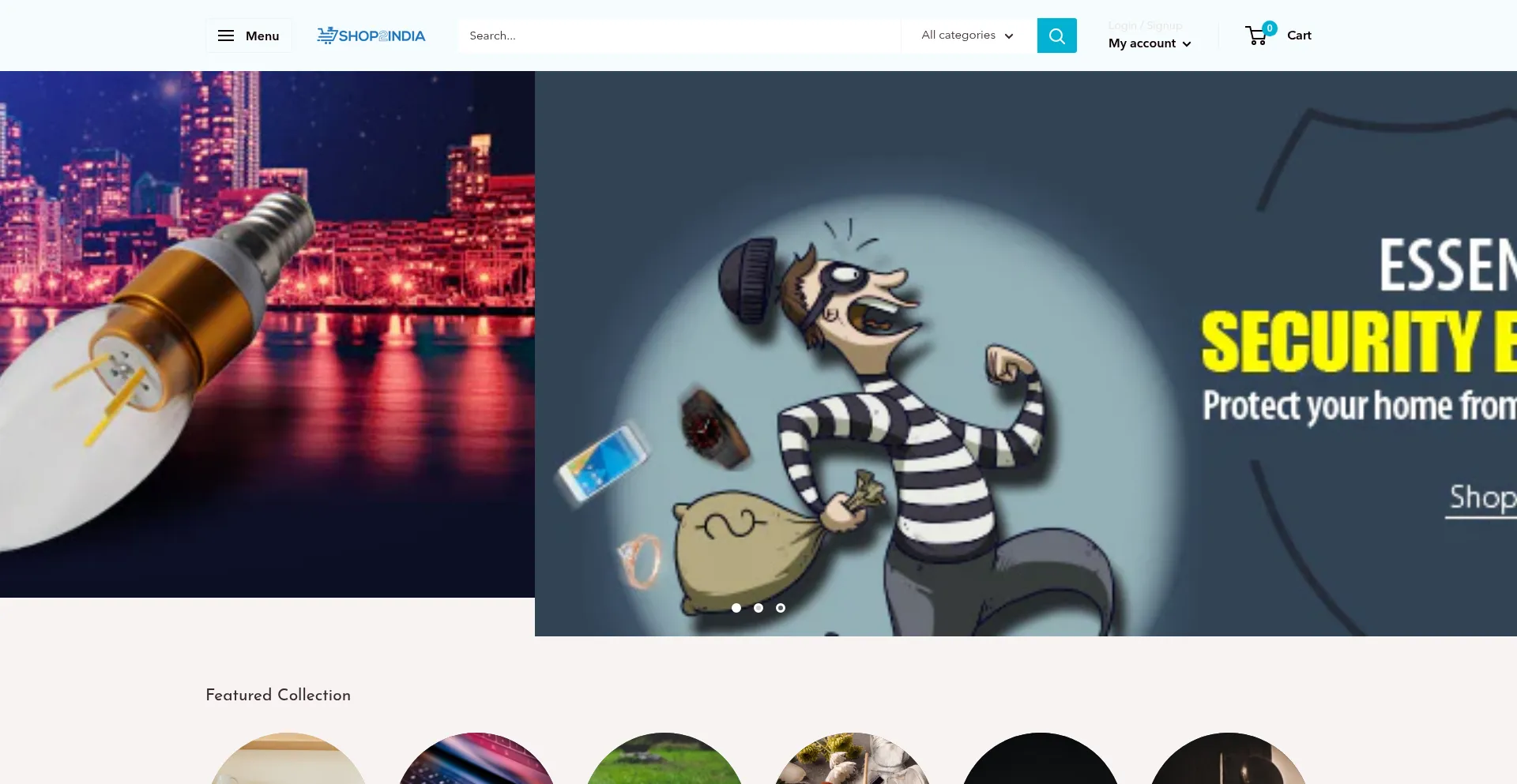Shop2india.com Screenshot
