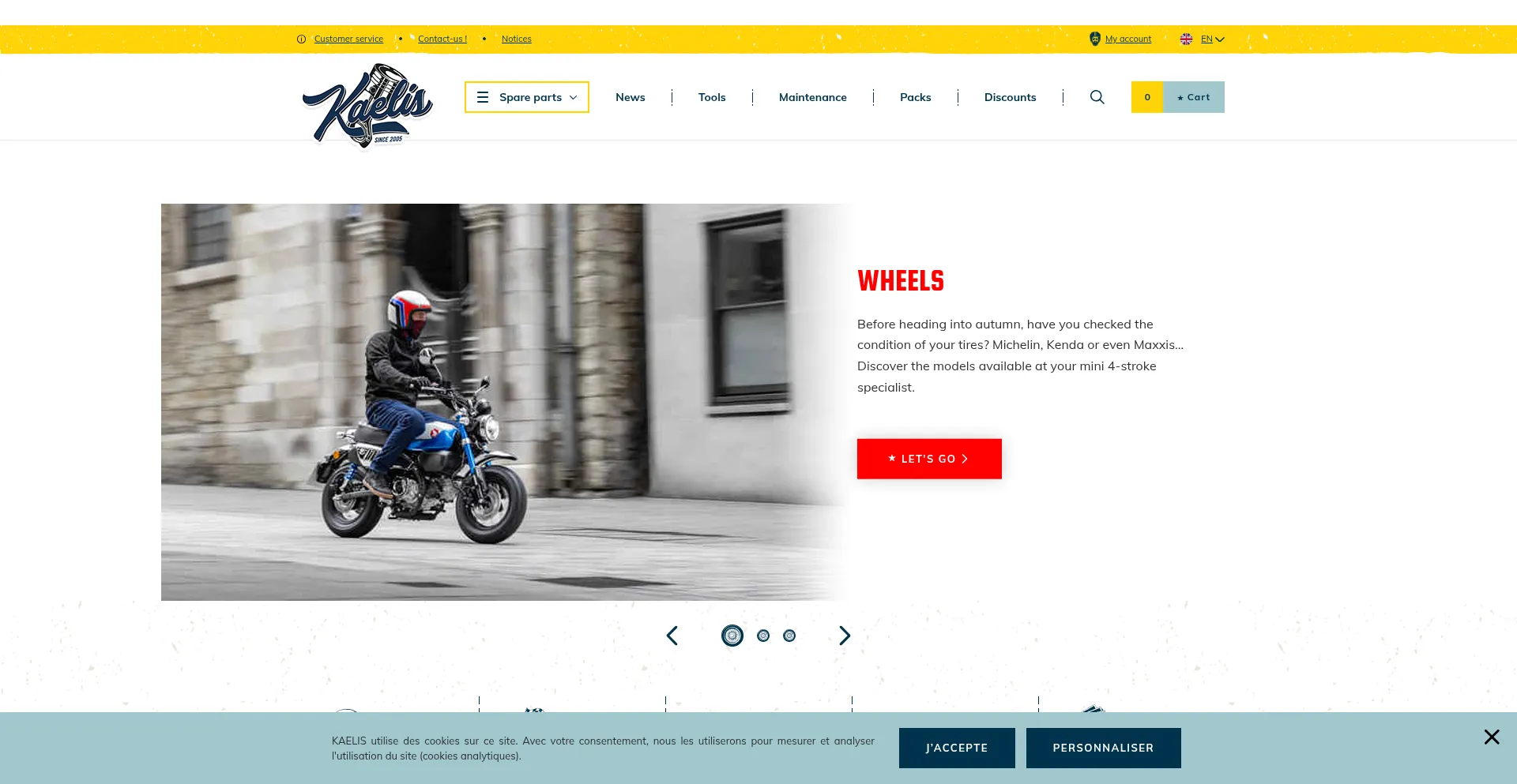 Shop-kaelis.fr Screenshot