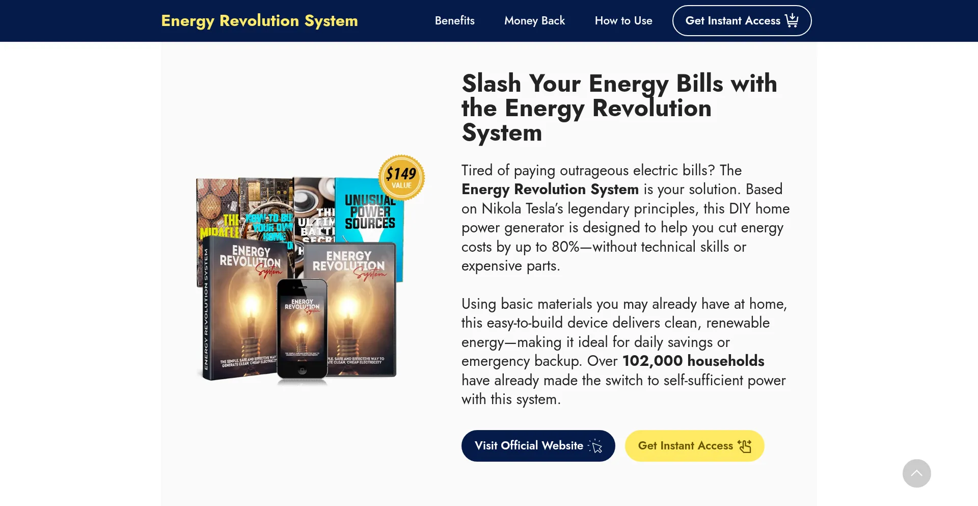 Shop-theenergyrevolutionsystem.us Screenshot