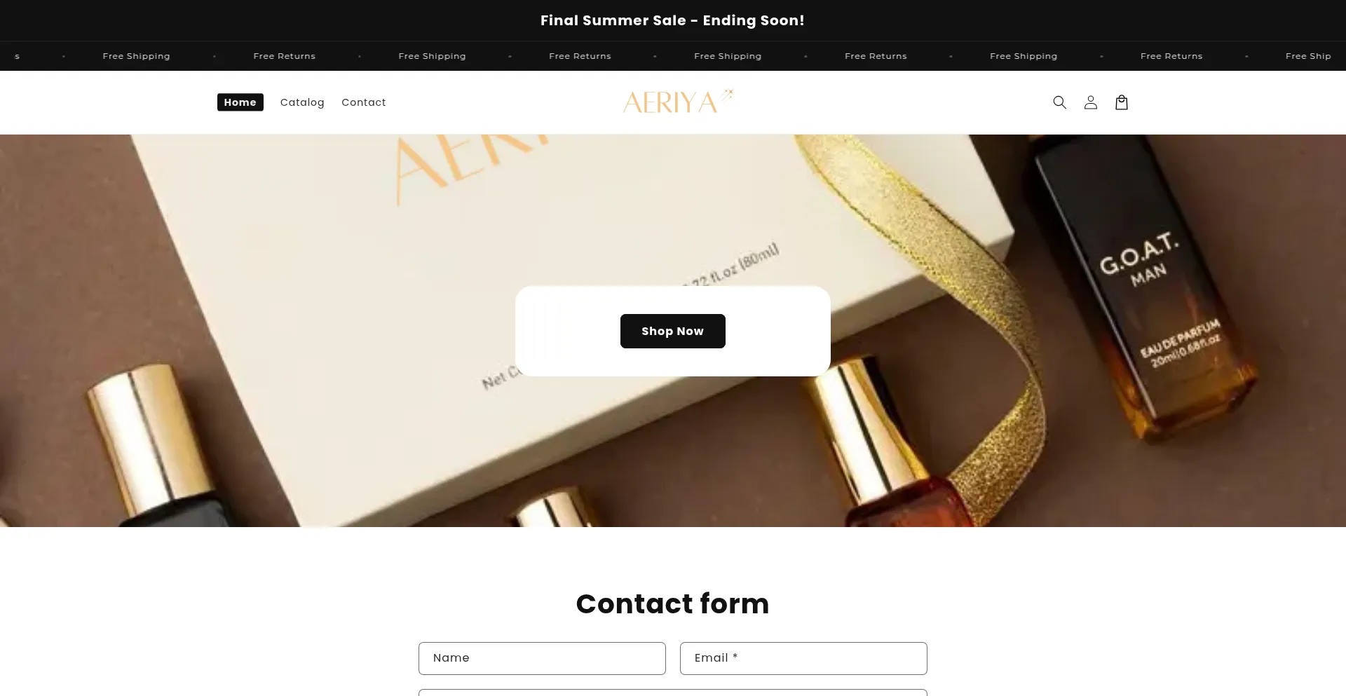 Shopaeriya.com Screenshot