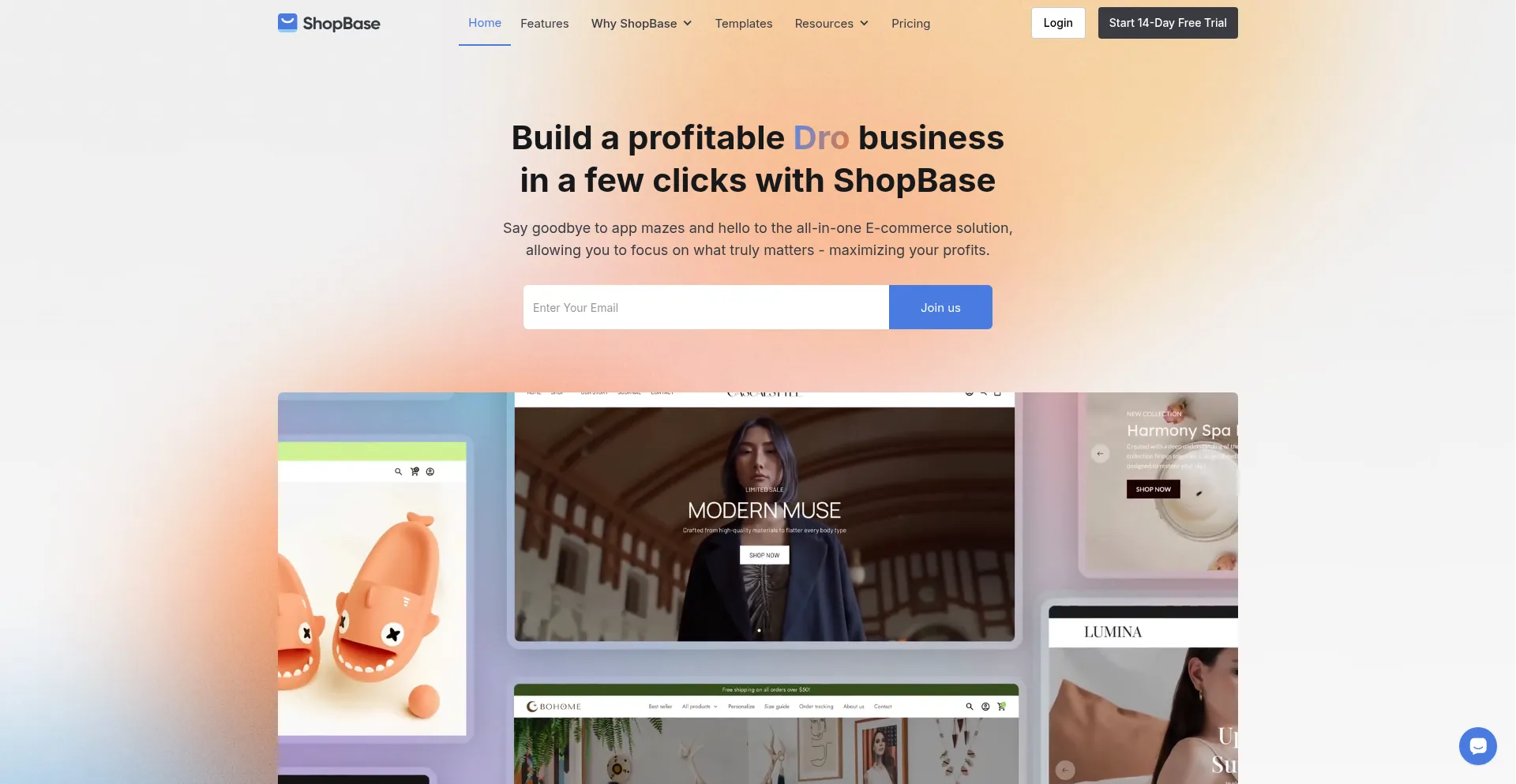 Shopbase.com Screenshot