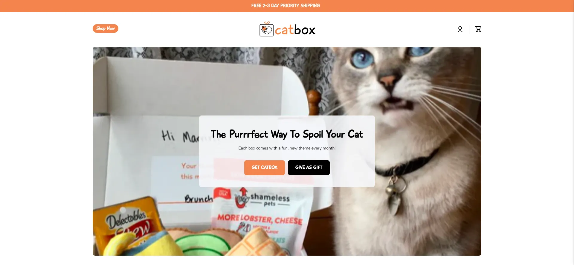 Shopcatbox.com Screenshot