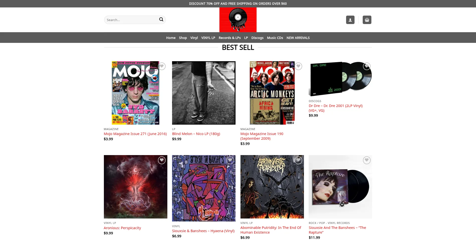 Shopcrazyvinylrecord.com