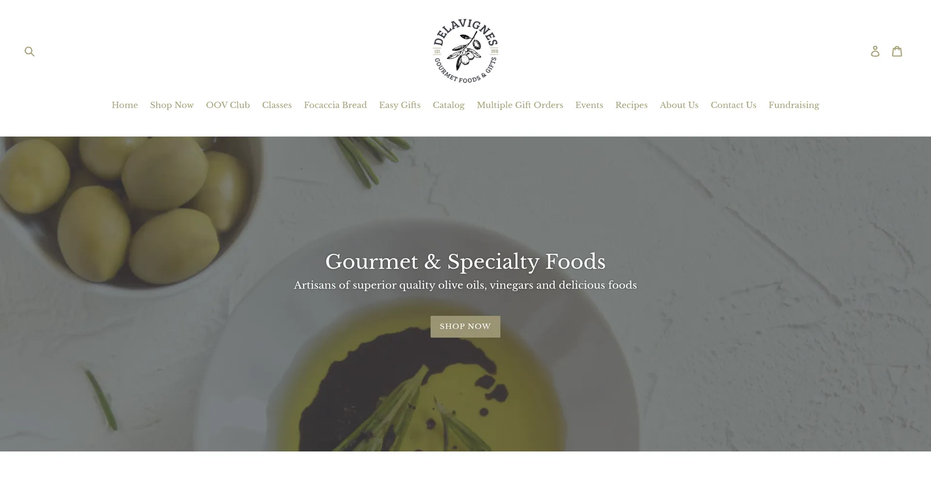 Shopdelavignes.com Screenshot