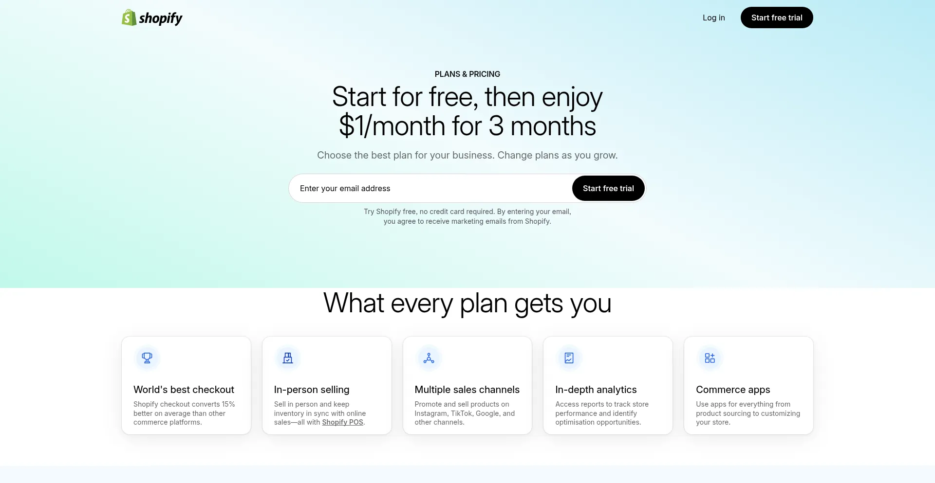Website screenshot of Shopifyseospace.com