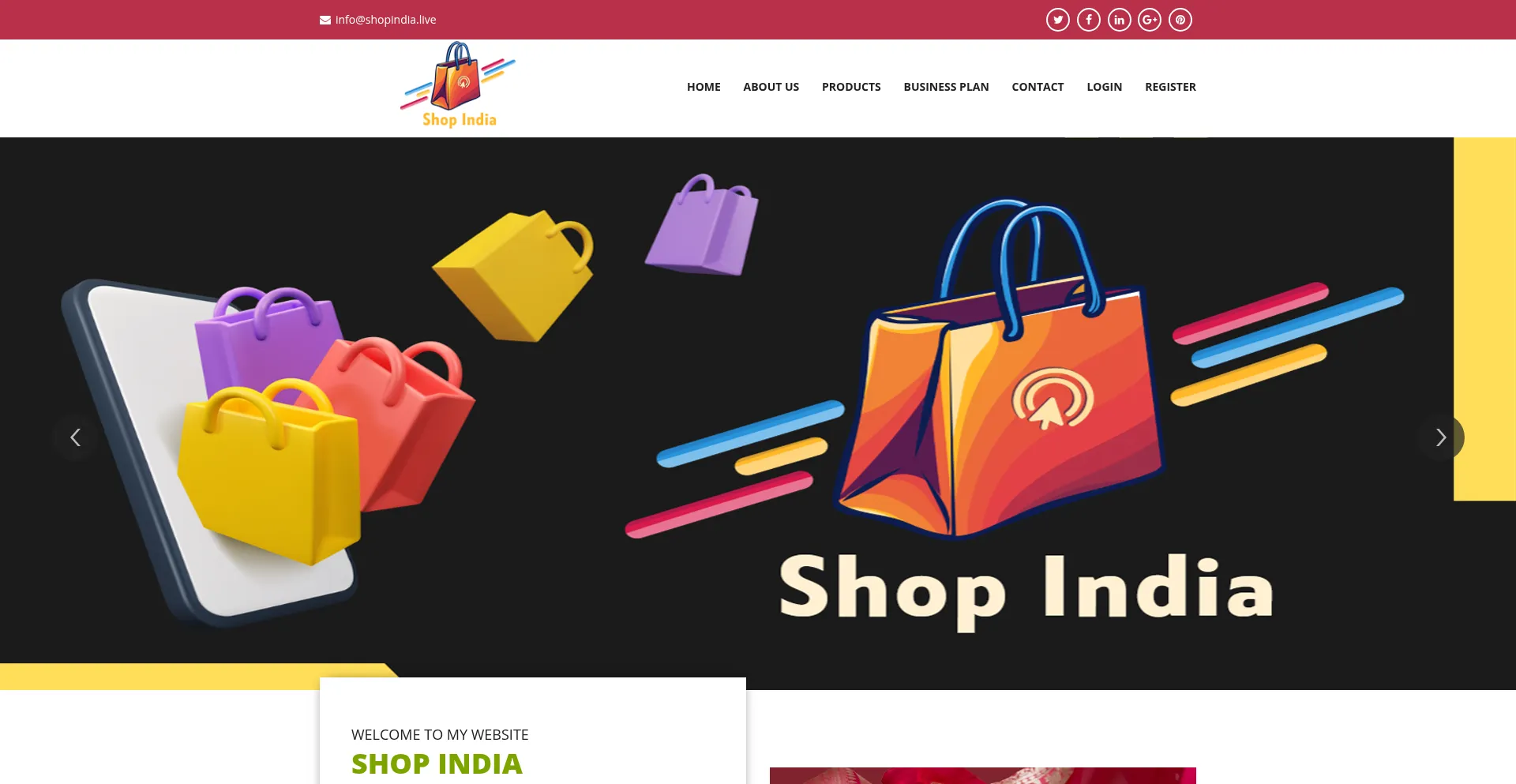 Shopindia.club Screenshot
