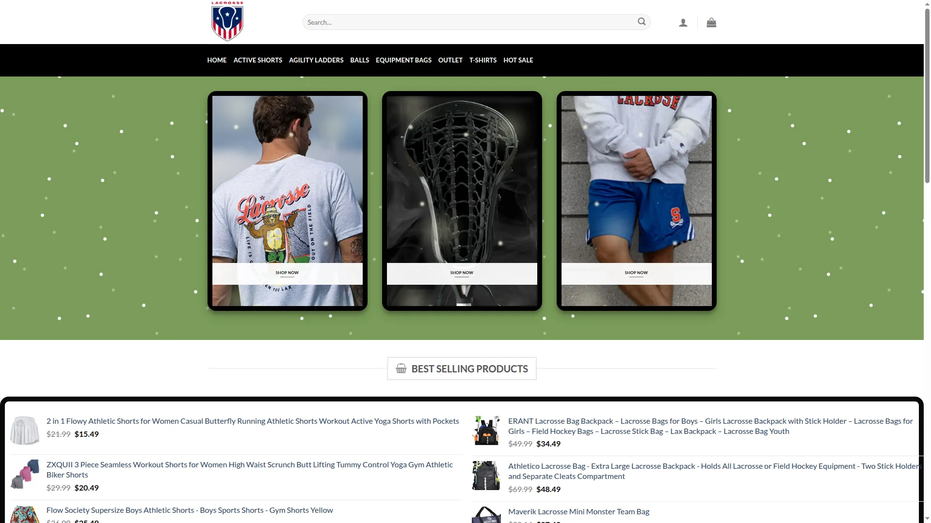Shoplacrossegear.com