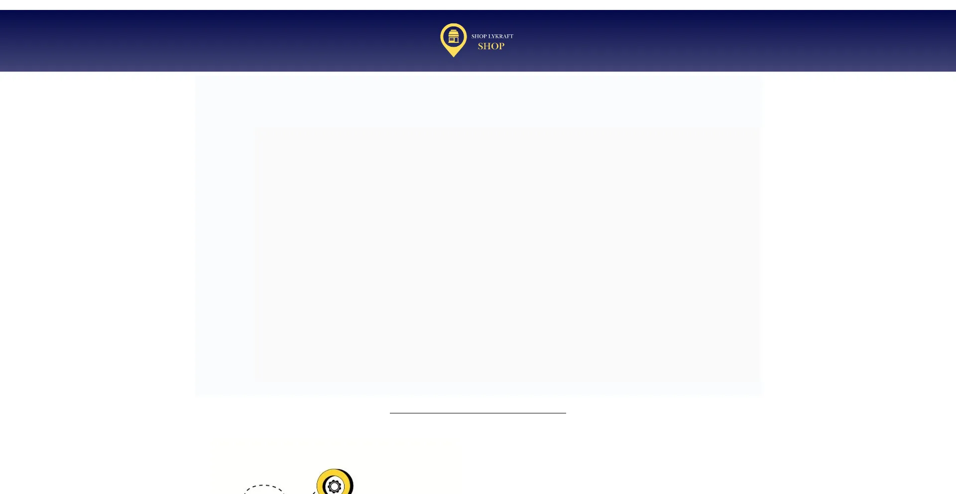 Website screenshot of Shoplykraft.com